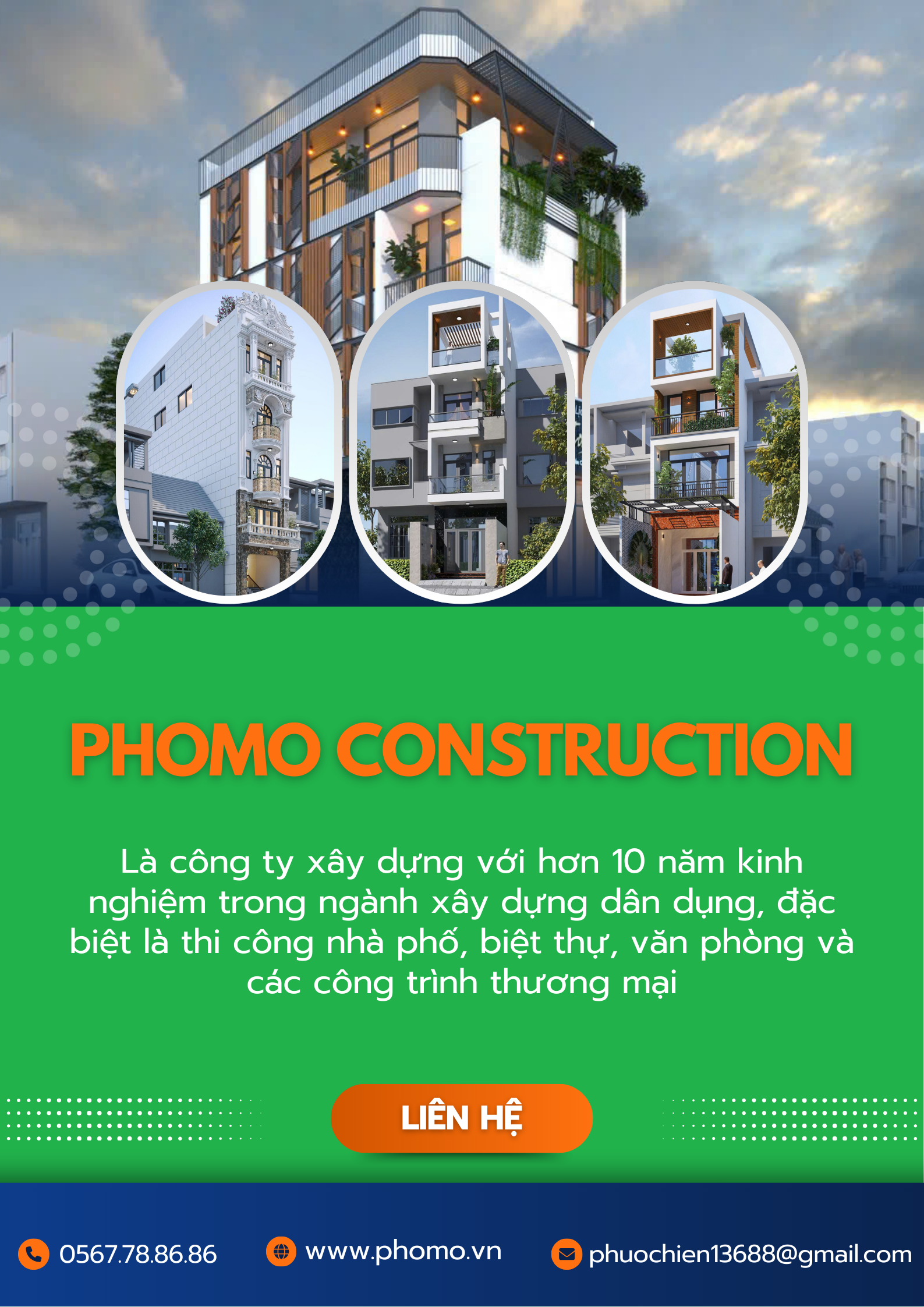 Giải Pháp Xây Nhà Trọn Gói tại TP.HCM