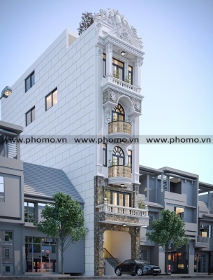 Mẫu nhà phố hiện đại tại TP.HCM