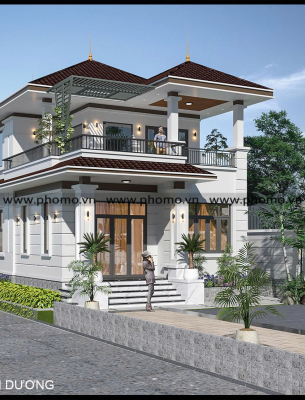 Mẫu nhà phố hiện đại 10 trệt 15 lầu tại TP.HCM