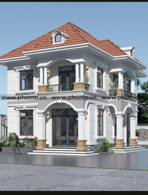 Mẫu nhà phố hiện đại 1 trệt 3 lầu tại Long An